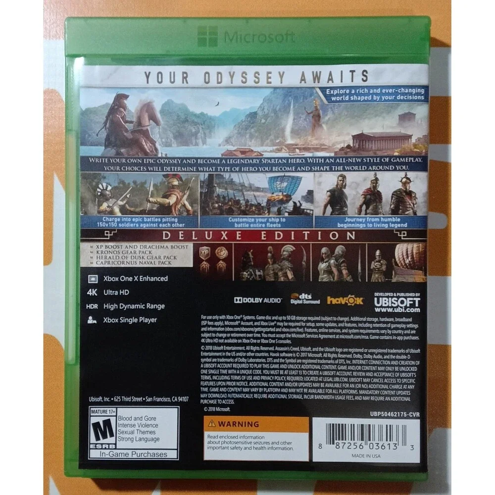 Assassin's Creed Odyssey Deluxe Edition (Xbox One)